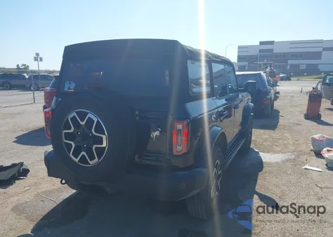 2022 Ford Bronco Outer Banks from USA, damaged, VIN 1FMDE5BH3NLB04423